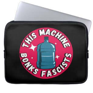 Funny Cute This machine Bonks fascists Laptop Sleeve