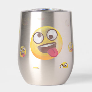 "Funny Cute Tongue-Out Emoji Design"