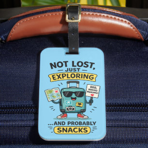 Funny Cute Travel Suitcase Luggage Bag Tag Gift