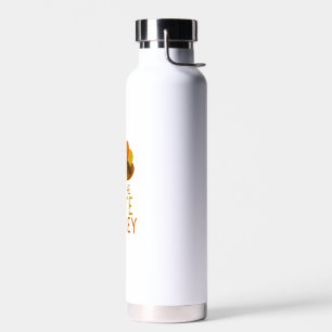 Funny Cute Turkey Family Matching Thanksgiving Water Bottle