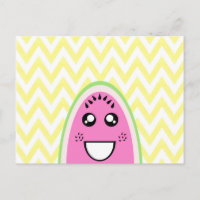 Funny Cute Watermelon Face