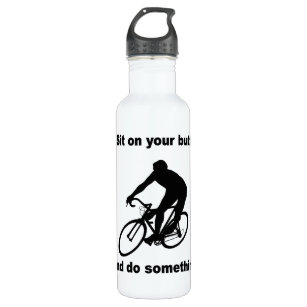 funny bike water bottles