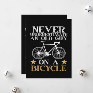 Funny Cycling Biker Humour Holiday Card