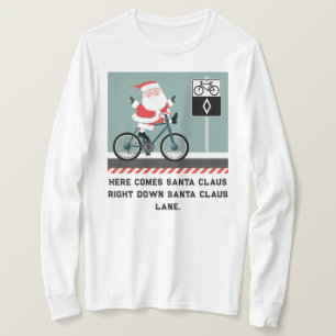 Funny Cycling Christmas T-Shirt