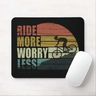 funny cycling quote mouse pad