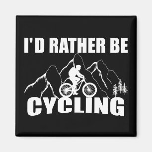 funny cycling quotes magnet