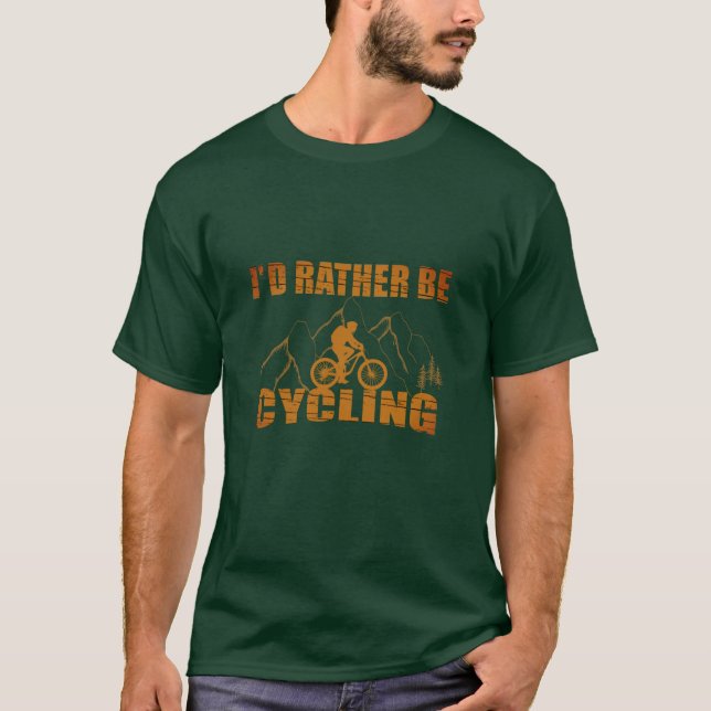 Funny cycling quotes T-Shirt (Front)