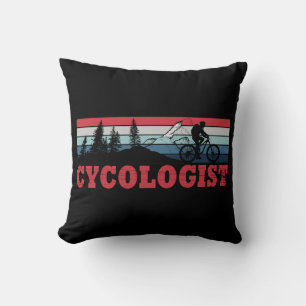 Funny Cycling Retirement - Cycologist  Cushion