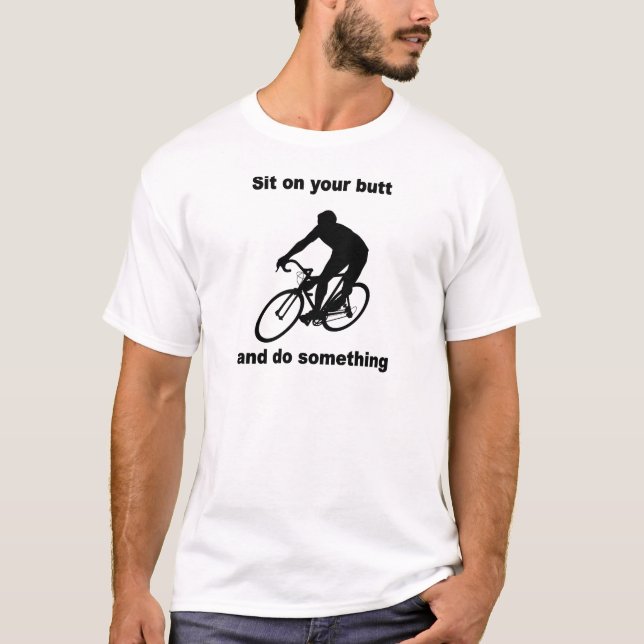 Funny cycling T-Shirt (Front)