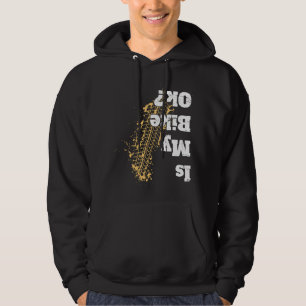 Funny Cycling Vintage Biker for Bikers Hoodie