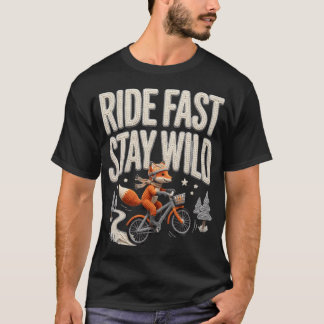 Funny Cycling Wolf Speedy Road Bike Enthusiast T-Shirt
