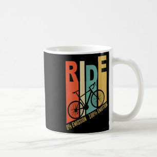 Funny Cyclist Bicycle Gift Environmental Protectio Coffee Mug