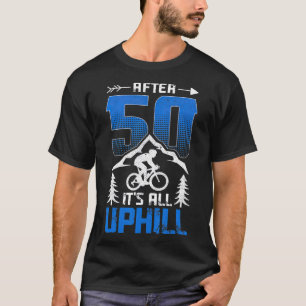 Funny Cyclist Gift 50 years old 50th Birthday T-Shirt