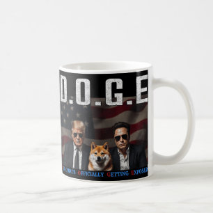 Funny D.o.g.e Doge Democrats Officially Getting Coffee Mug