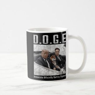 Funny D.o.g.e Doge Democrats Officially Getting Ex Coffee Mug