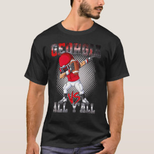 Funny Dab-Bing Georgia Vs All Y'all Georgia State  T-Shirt