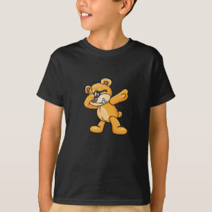 Funny Dabbing Bear Dab-Dance Cartoon Animals T-Shirt