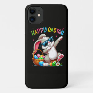 Funny Dabbing Bunny Easter Happy Easter iPhone 11 Case