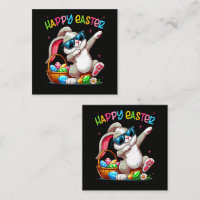 Funny Dabbing Bunny Easter Happy Easter