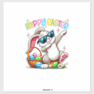 Funny Dabbing Bunny Easter Happy Easter for Boys G