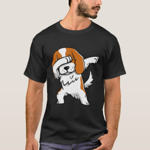 Funny Dabbing Cavalier King Charles Spaniel Dog _1 T-Shirt