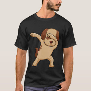 Funny Dabbing Cavalier King Charles Spaniel Dog T-Shirt