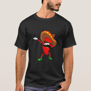 Funny Dabbing Chilli Mexican Pepper Dab Gift Cute T-Shirt