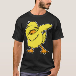 Funny Dabbing Duck Dab Aquatic Bird Lover watercol T-Shirt