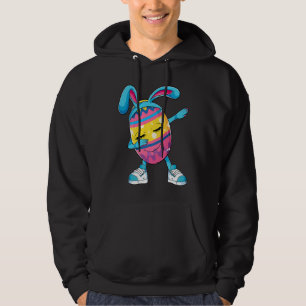 Funny Dabbing Easter Egg Apparel Bunny Easter Day  Hoodie