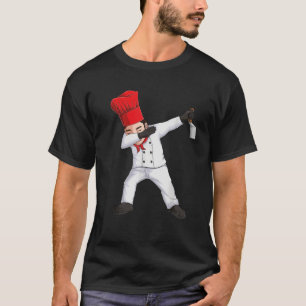 funny dabbing Hibachi chef cook costume men women  T-Shirt