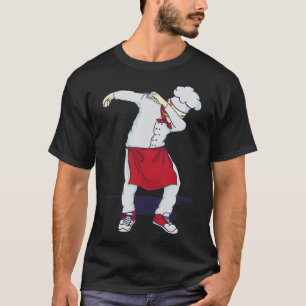 Funny Dabbing Hibachi Chef Cute Sous Head Cook Dab T-Shirt