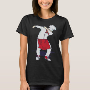 Funny Dabbing Hibachi Chef Cute Sous Head Cook Dab T-Shirt