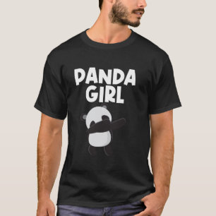 Funny Dabbing Panda Black White Panda Bear Lover G T-Shirt