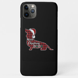 Funny Dachshund Dog Christmas iPhone 11 Pro Max Case