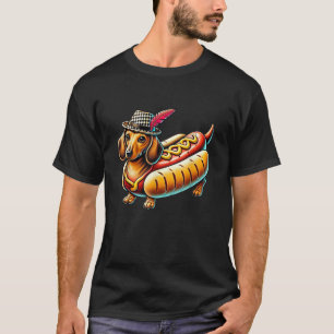 Funny Dachshund Dog Oktoberfest Wiener Dog German T-Shirt