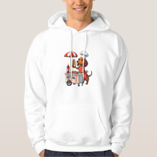 Funny Dachshund Dog Weenie Sausage Hotdog Sandwich Hoodie