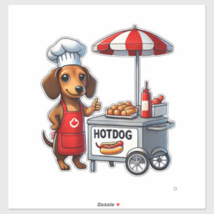 Funny Dachshund Dog Weiner Sausage Hotdog Sandwich