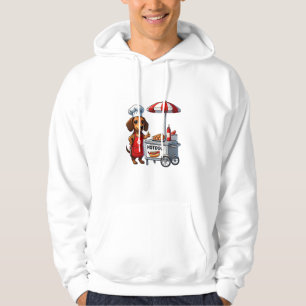 Funny Dachshund Dog Weiner Sausage Hotdog Sandwich Hoodie