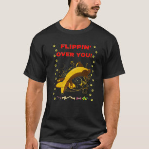 FUNNY DACHSHUND PET DAD WIENER DOG MOM FLIPPIN OVE T-Shirt