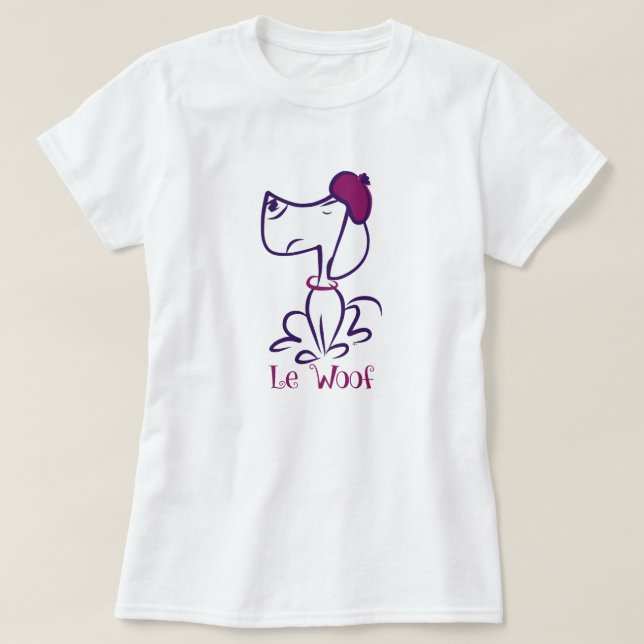 Funny Dachshund T-Shirt (Design Front)