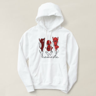 Funny Dachshund Yoga Namaste T-Shirt Hoodie
