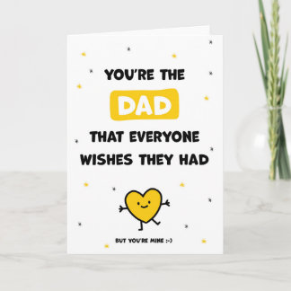 Funny Dad Appreciation Card