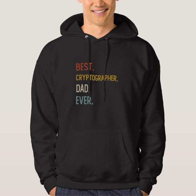 Funny Dad Best Cryptographer Dad Ever Shirts Fathe (Front)