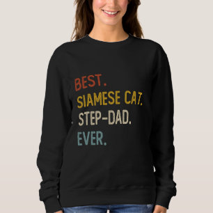 Funny Dad Best Siamese Cat Step-Dad Ever Shirts Fa