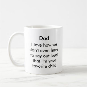 Funny dad coffee mug