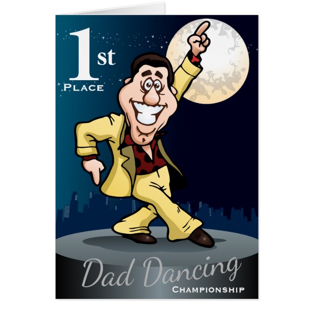 Funny Dad Dancing Winner (Front)