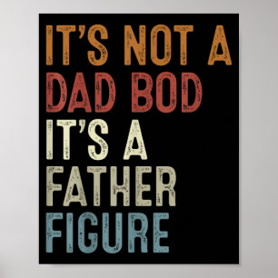 Funny Dad Design for Dad Father Men Joke Fathers Poster