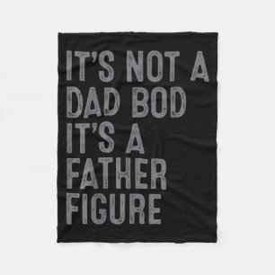 Funny Dad Design for Papa Father Men Joke Fathers Fleece Blanket