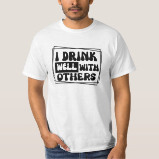Funny Dad Drinking Design T-Shirt