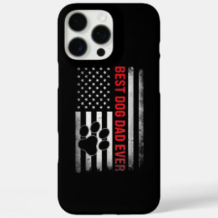 Funny Dad Fathers Day Dog Dad iPhone 16 Pro Max Case
